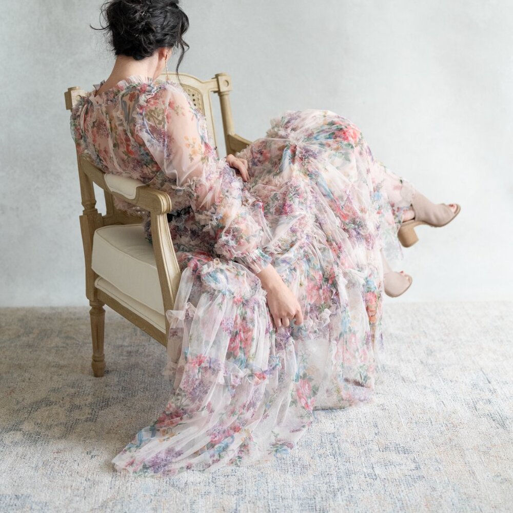Dreamer Maxi Floral dress XS - Picture 5 of 8